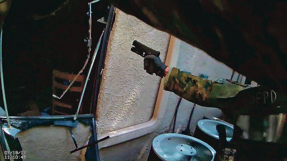 Trying to walk the line between force and de-escalation